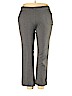 Nike 100% Polyester Gray Active Pants Size XL - photo 1