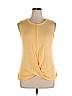 A New Day Yellow Sleeveless Top Size XL - photo 1