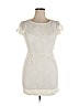 Forever 21 White Casual Dress Size XL - photo 1