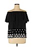 Old Navy Black Short Sleeve Blouse Size XL - photo 1