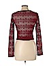 Forever 21 Burgundy Long Sleeve Top Size L - photo 2