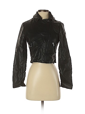 Dynamite Faux Leather Jacket (view 1)