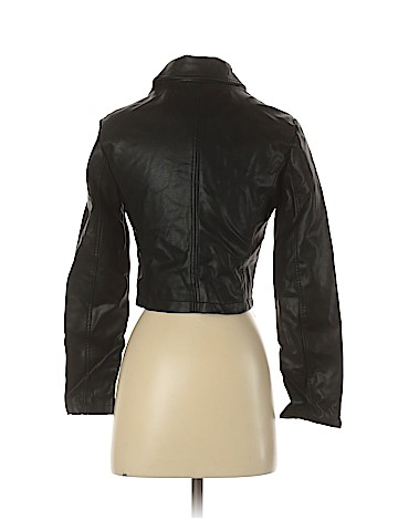 Dynamite Faux Leather Jacket (view 2)