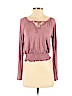 American Eagle Outfitters Pink Long Sleeve Top Size S - photo 1