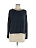 Topshop Blue Long Sleeve Top Size 6 - photo 1