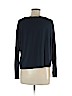 Topshop Blue Long Sleeve Top Size 6 - photo 2