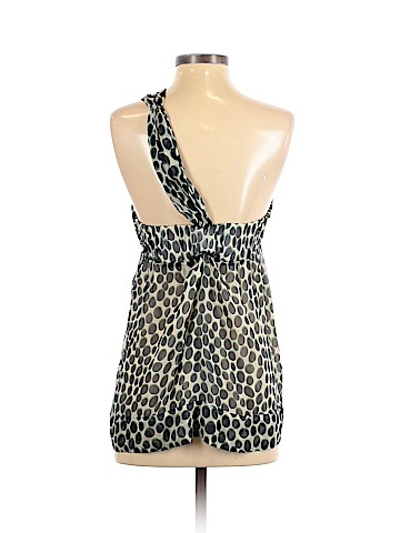 BCBGMAXAZRIA Sleeveless Silk Top (view 2)