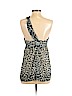 BCBGMAXAZRIA 100% Silk Ivory Sleeveless Silk Top Size S - photo 2