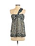 BCBGMAXAZRIA 100% Silk Ivory Sleeveless Silk Top Size S - photo 1