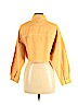 Zara 100% Cotton Gold Denim Jacket Size L - photo 2
