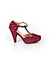 Graham Street Shoe Co. Burgundy Heels Size 9 - photo 1
