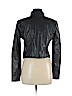 BCBGMAXAZRIA 100% Leather Blue Leather Jacket Size M - photo 2