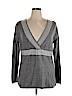 New York & Company 100% Acrylic Gray Long Sleeve Top Size XL - photo 1