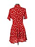 Forever 21 100% Rayon Red Casual Dress Size L - photo 2