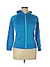 Nike 100% Polyester Blue Zip Up Hoodie Size XL (youth) - photo 1