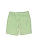 Crewcuts Outlet 100% Cotton Green Khaki Shorts Size 4 - photo 1