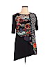 Mishca Black Casual Dress Size XL - photo 1