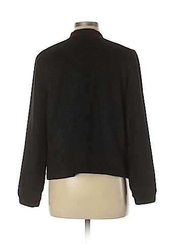 H By Halston Faux Leather Jacket (view 2)