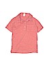 Carter's 100% Cotton Solid Red Short Sleeve Polo Size 4 - photo 1