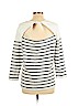Market and Spruce White Long Sleeve Top Size XL - photo 2