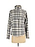St. John's Bay 100% Polyester Gray Fleece Size S (petite) - photo 1