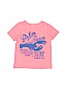 Carter's 100% Cotton Pink Short Sleeve T-Shirt Size 5 - photo 1