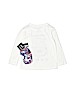 Okie Dokie 100% Cotton White Long Sleeve T-Shirt Size 4T - photo 2