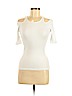 FRAME White Short Sleeve Top Size XS - photo 1