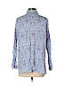 J.jill 100% Linen Blue Long Sleeve Button-Down Shirt Size L (petite) - photo 2