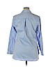 Coldwater Creek 100% Cotton Blue Long Sleeve Button-Down Shirt Size XL - photo 2