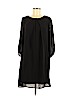 H&M 100% Polyester Black Casual Dress Size 8 - photo 1