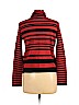 Sonia by Sonia Rykiel 100% Cotton Red Turtleneck Sweater Size L - photo 2