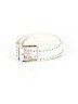 Perry Ellis Solid White Leather Belt Size M - photo 1