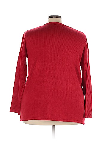 Woman Within Pullover Sweater (view 2)