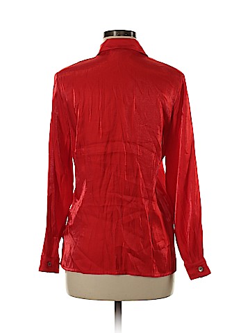 Petite Sophisticate Long Sleeve Blouse (view 2)