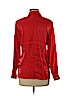 Petite Sophisticate Red Long Sleeve Blouse Size M (petite) - photo 2