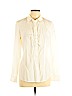 Escada Sport White Long Sleeve Silk Top Size EU 42 / US 12 - photo 1
