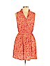 Bebop 100% Polyester Red Casual Dress Size L - photo 1