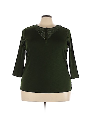 Chaps Long Sleeve Henley (view 1)