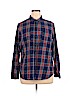 Old Navy Blue Long Sleeve Button-Down Shirt Size XL - photo 1