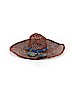 Juicy Couture 100% Raffia Solid Brown Sun Hat One size - photo 1