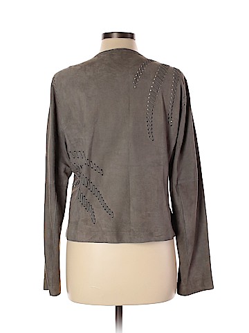 Elie Tahari Leather Jacket (view 2)