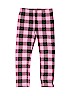 Carter's Checkered-gingham Pink Leggings Size 4 - 5 - photo 1
