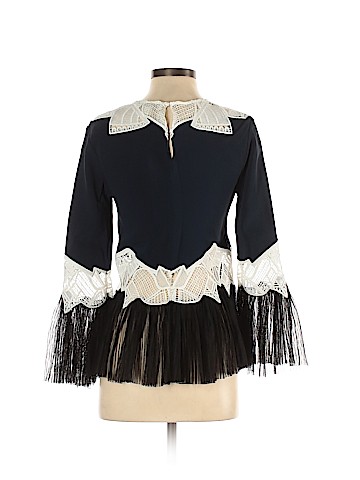 Jonathan Simkhai 3/4 Sleeve Blouse (view 2)