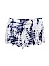 Topshop 100% Viscose Blue Shorts Size 8 - photo 1