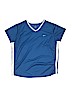 Nike 100% Polyester Blue Active T-Shirt Size 12 - 14 - photo 1