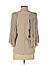 Boyod 100% Viscose Tan 3/4 Sleeve Blouse Size XS - photo 2
