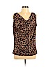 MICHAEL Michael Kors Brown Sleeveless Top Size L - photo 1