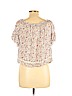 American Eagle Outfitters 100% Viscose Ivory Short Sleeve Top Size L - photo 2