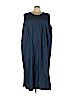 Roaman's 100% Cotton Blue Casual Dress Size 32 - photo 1